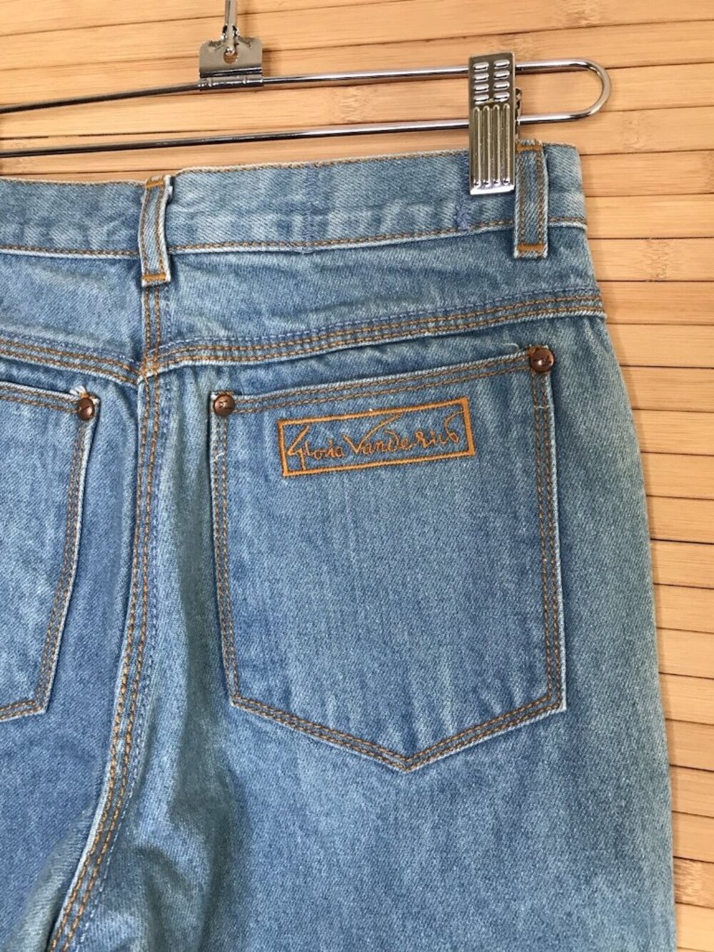 Nwot Vintage Gloria Vanderbilt MURJANI Jeans Womens 4Dark Wash High Rise 24 x 36 - Picture 5 of 7